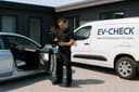 EV-Check tekniker hos kunde på Sjælland